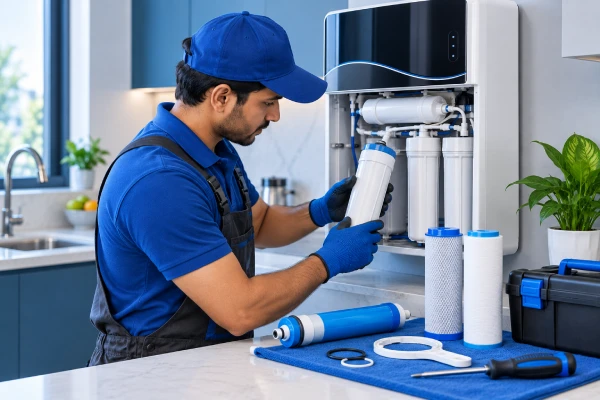 RO Water Purifier Replacement Filter Cartridges and Membrane Parts